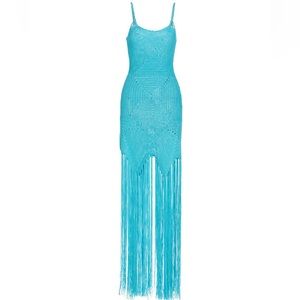 NWT Wanderer Fringe Maxi Dress